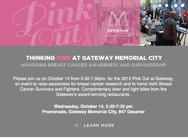 Thinking Pink at Gateway Memorial City